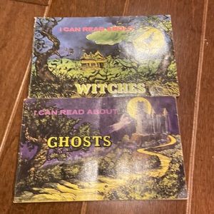 Vintage troll ghosts and witches books